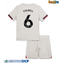 Maglie da calcio Chelsea Levi Colwill #6 Seconda Maglia Bambino 2025-26 Manica Corta + Pantaloni corti)